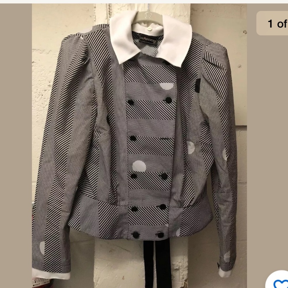 Hardob Printed Jacket Sz IT 38